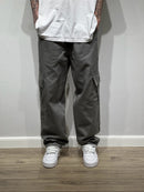 Calça cargo cinza (sarja premium)