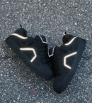 Lokal Big Preto Nubuck Prata