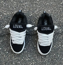 Lokal Tag Preto/Branco Refletivo Prata